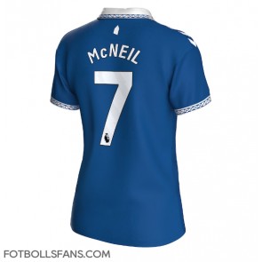 Everton Dwight McNeil #7 Replika Hemmatröja Damer 2023-24 Kortärmad